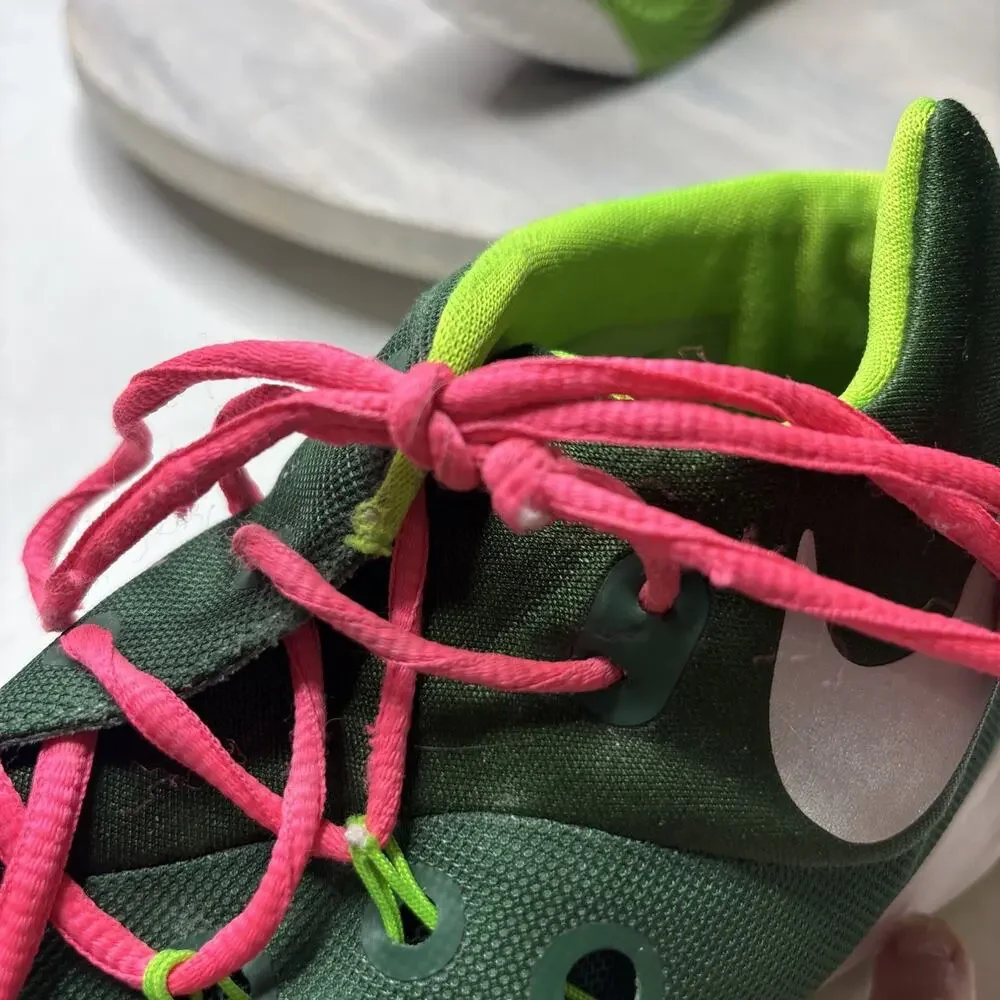 Nike Zoom HyperRev Green Pink Men’s Basketball Shoes Size 8.5 - Picture 9 of 11